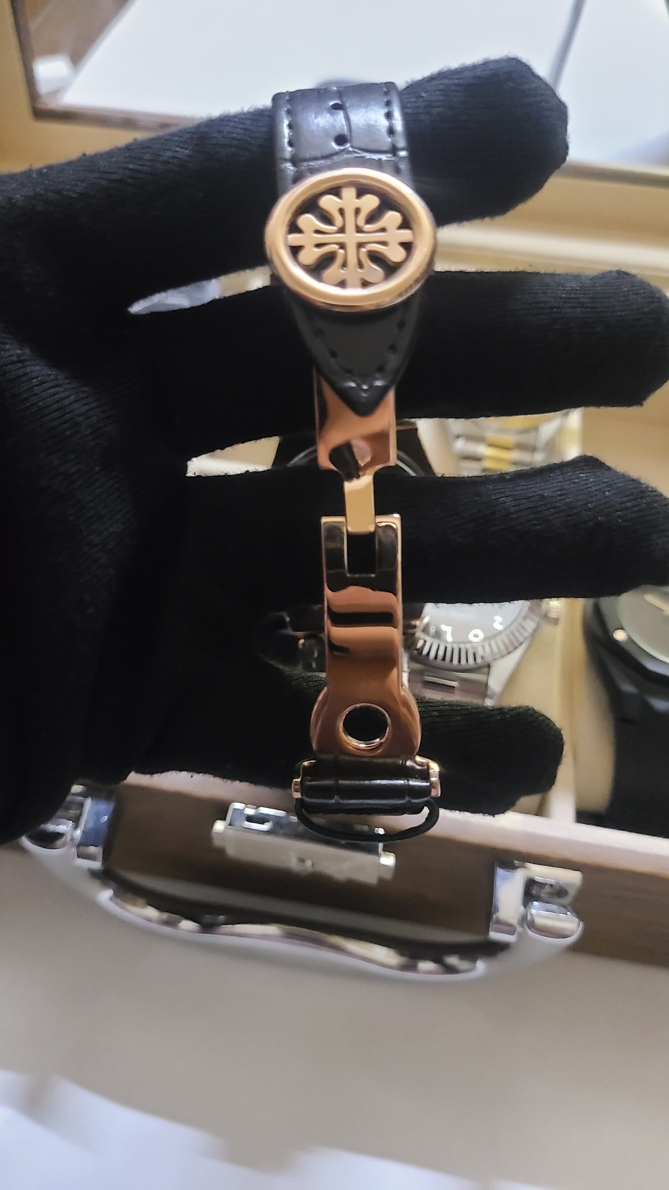 Patek Phillippe Nautilus Leather Strap