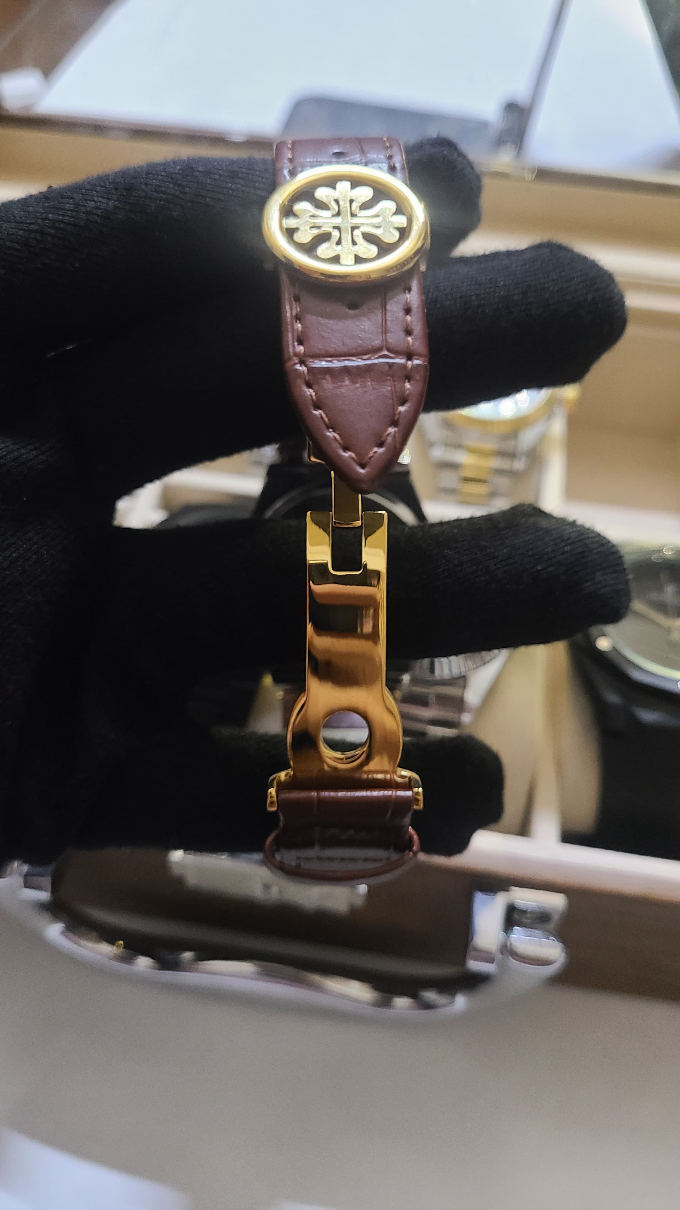 Patek Phillippe Nautilus Leather Strap