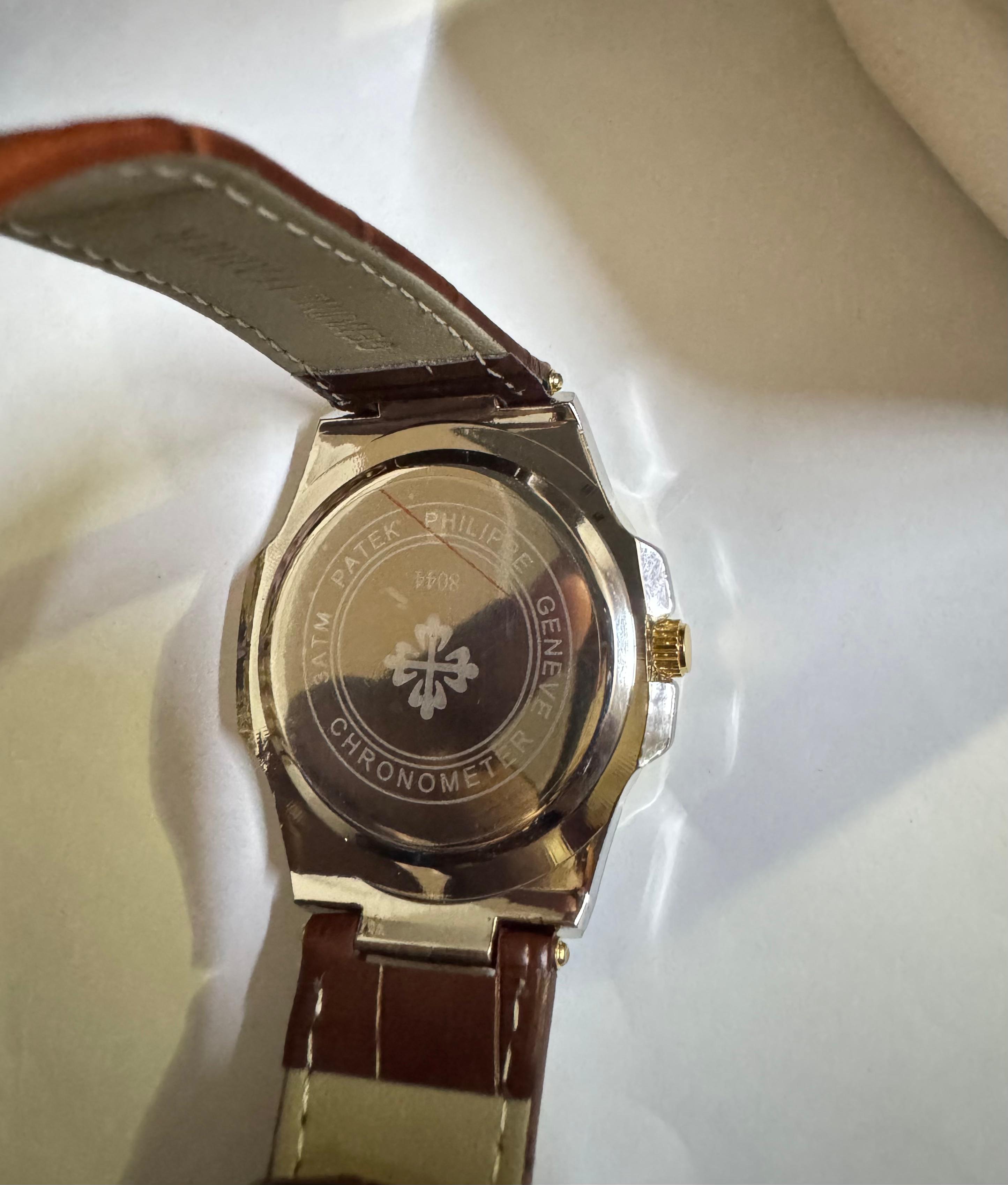Patek Phillippe Nautilus Leather Strap