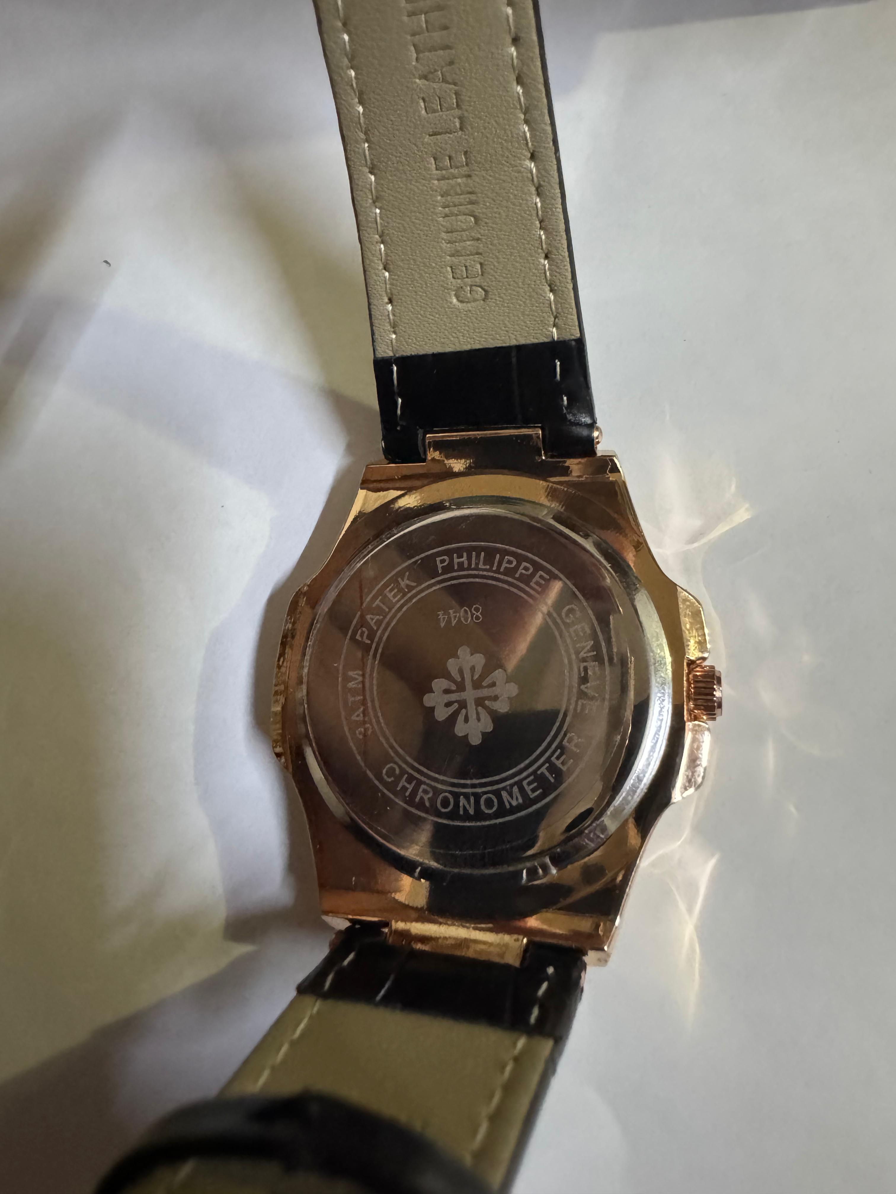 Patek Phillippe Nautilus Leather Strap