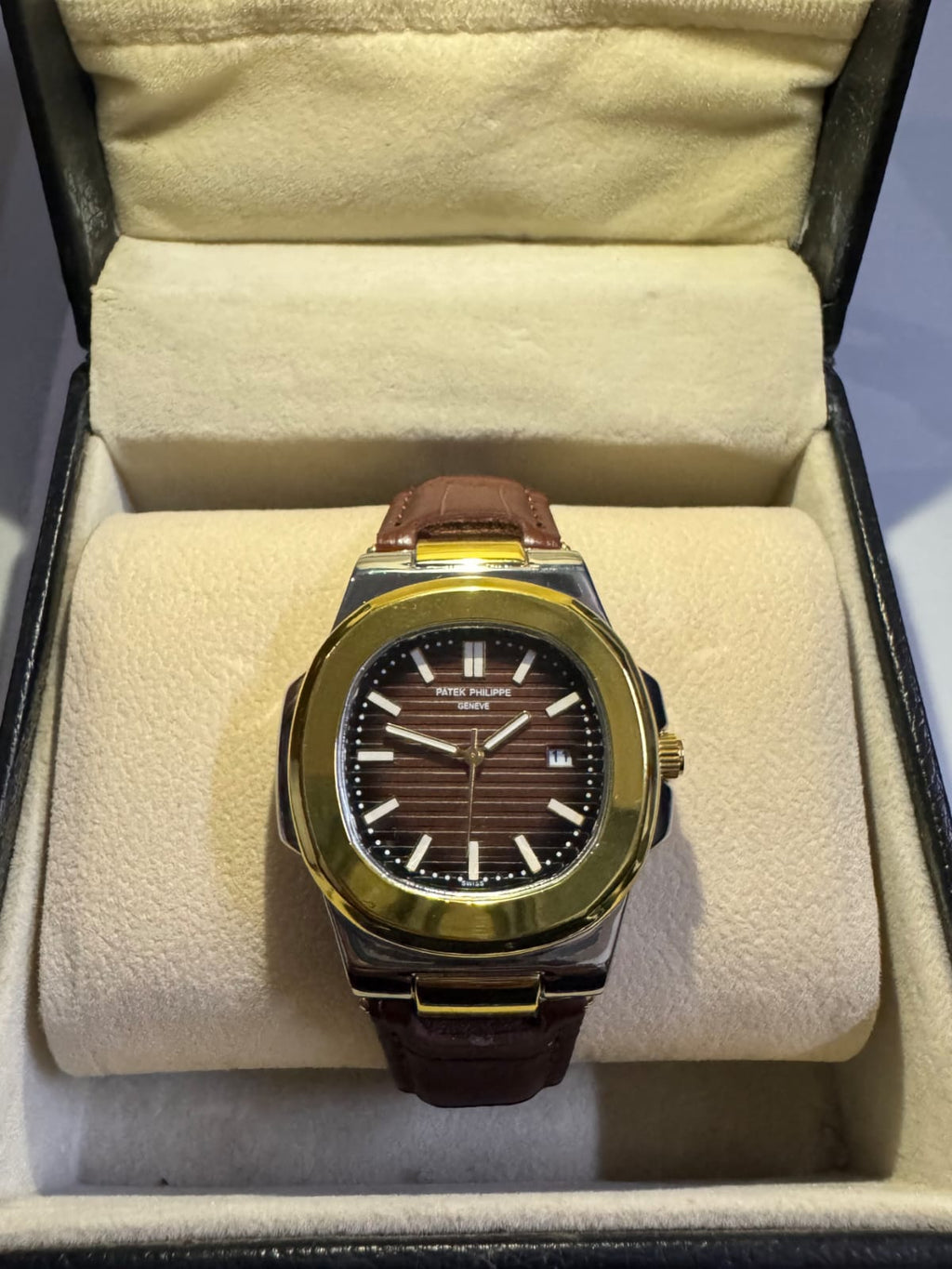 Patek Phillippe Nautilus Leather Strap