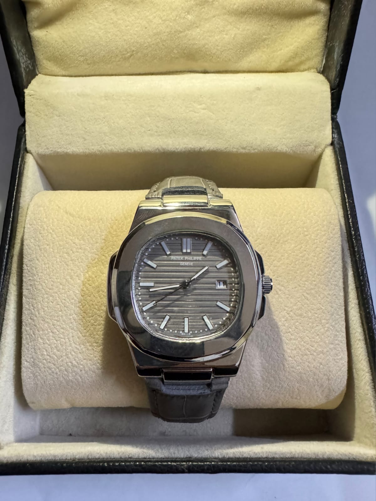 Patek Phillippe Nautilus Leather Strap