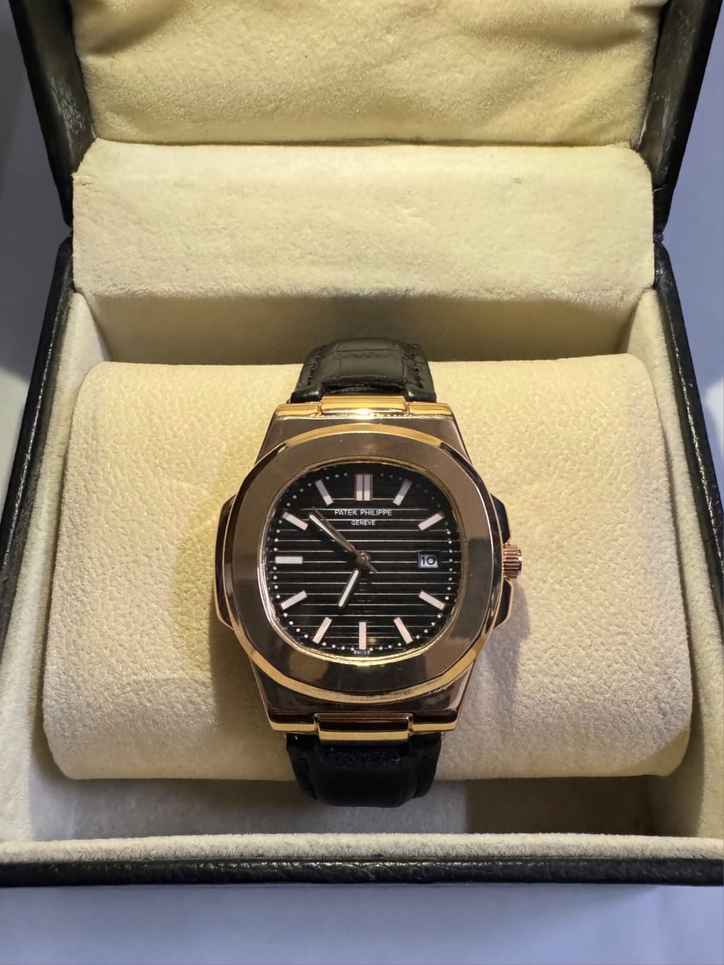 Patek Phillippe Nautilus Leather Strap