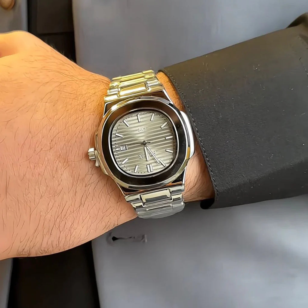 P_P STAINLESS STEEL WATCH