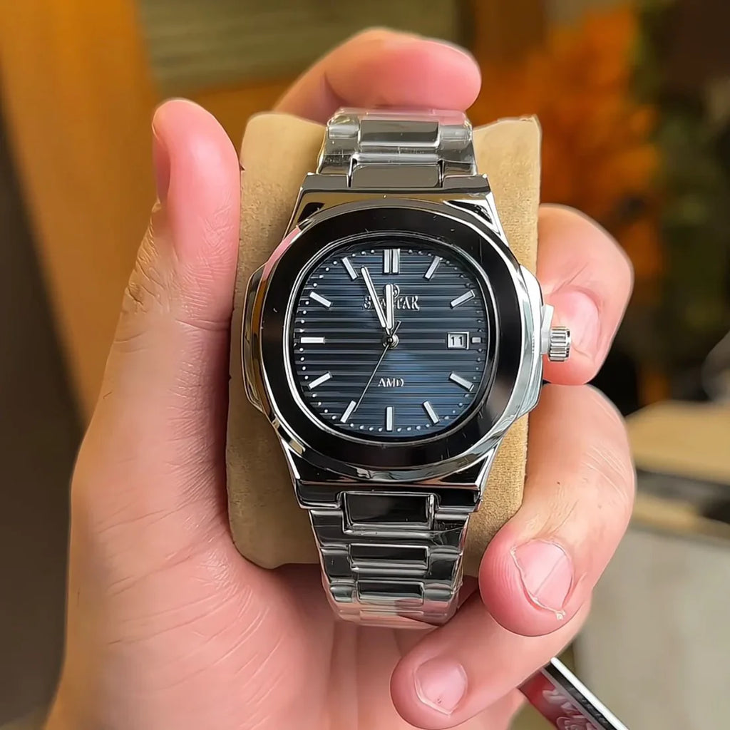 P_P STAINLESS STEEL WATCH